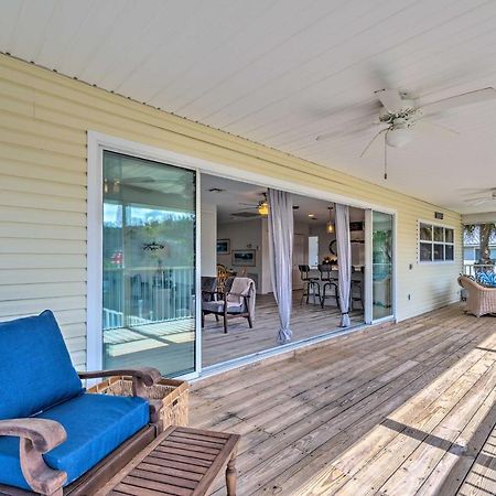 Withlacoochee River House With Dock And Kayaks! Yankeetown Ngoại thất bức ảnh