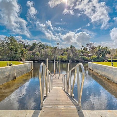 Withlacoochee River House With Dock And Kayaks! Yankeetown Ngoại thất bức ảnh