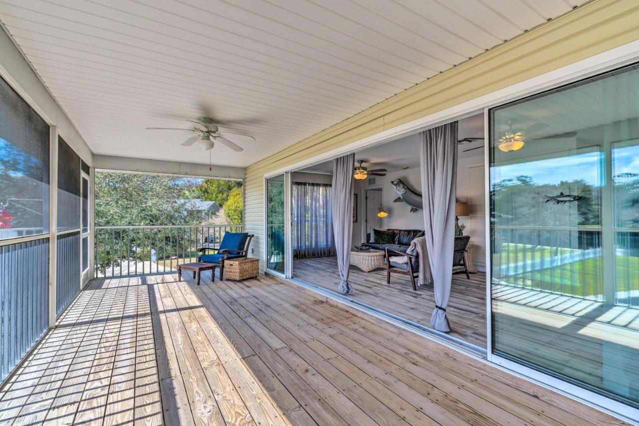 Withlacoochee River House With Dock And Kayaks! Yankeetown Ngoại thất bức ảnh