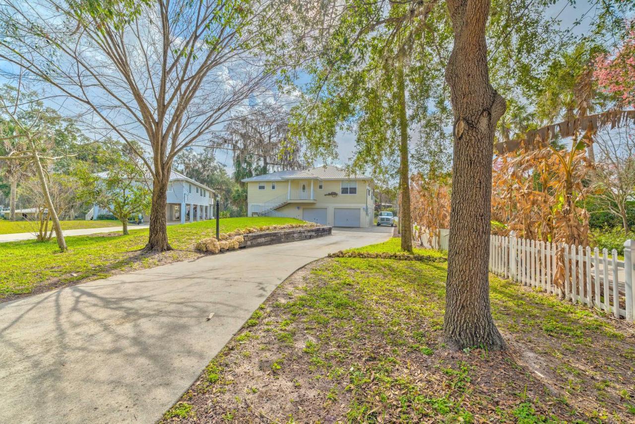 Withlacoochee River House With Dock And Kayaks! Yankeetown Ngoại thất bức ảnh